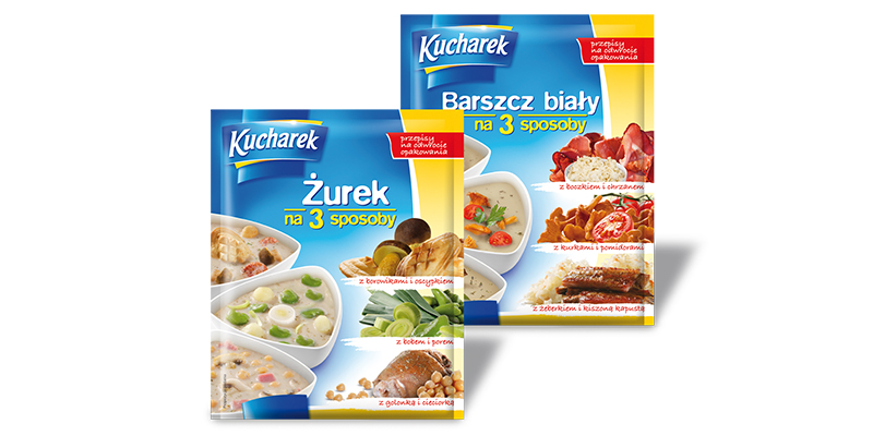 Barszcz bialy i zurek Kucharek