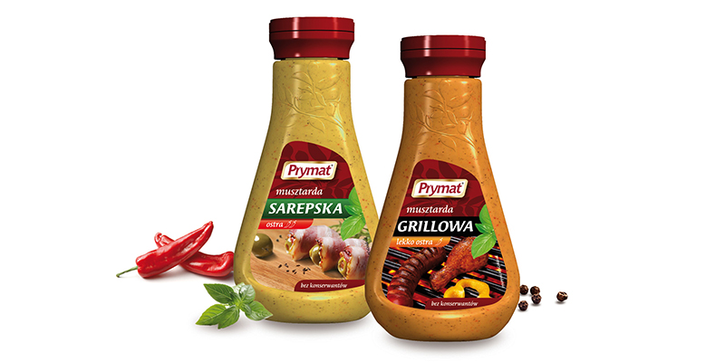 Nowosc Musztardy grillowe w lekkiej butelce