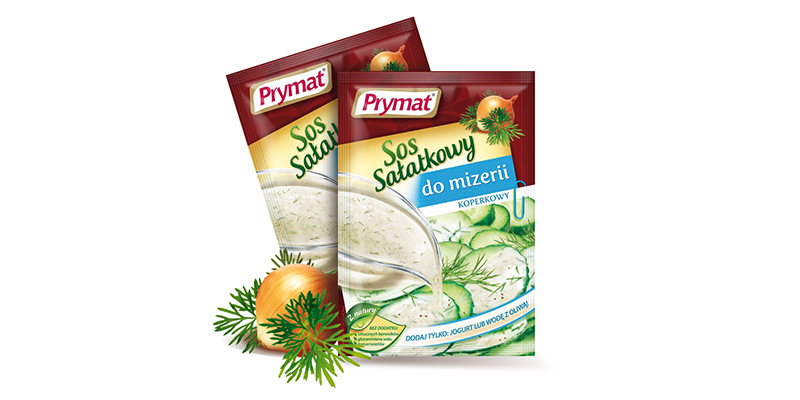 Sos salatkowy do mizerii koperkowy Prymat – nowosc